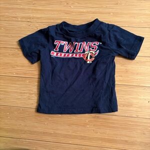 Genuine Merchandise Kids Navy Twins Tee